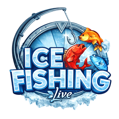 Ice Fishing zimski ribolovni avtomat s prostimi vrtljaji in naključnimi nagradami